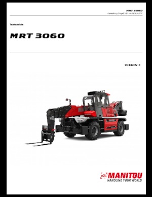 Manipuladoras telescópicas con vehículo superpuesto Manitou MRT 3060-360 175 Y