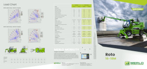 Manipuladoras telescópicas con vehículo superpuesto Merlo Roto 40.16 EE
