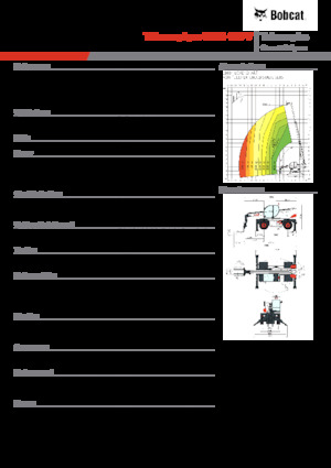 Manipuladoras telescópicas con vehículo superpuesto Bobcat TR50.180