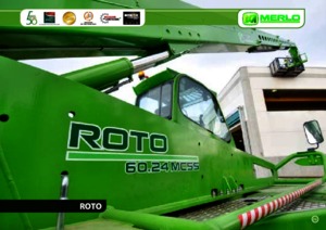 Manipuladoras telescópicas con vehículo superpuesto Merlo Roto 40.26 MCSS