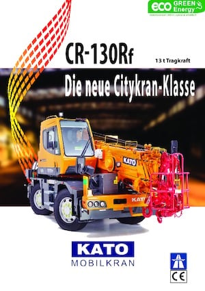 Grúas  RT Kato CR 130 Rf