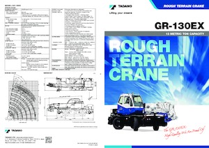 Grúas  RT Tadano GR-130EX