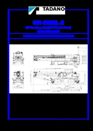 Grúas  RT Tadano GR-500XL