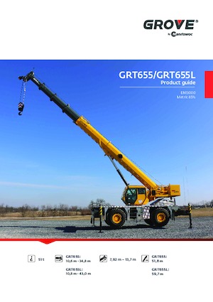 Grúas  RT Grove GRT655