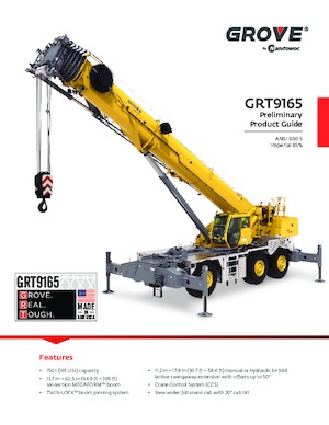 Grúas  RT Grove GRT9165