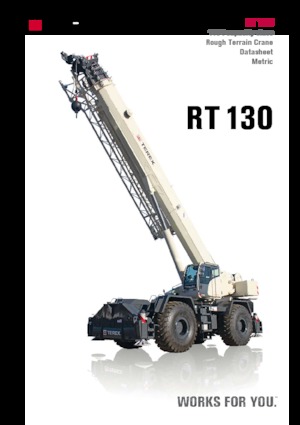 Grúas  RT TEREX CRANES RT 130