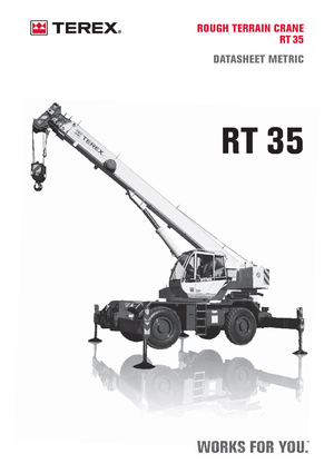 Grúas  RT Terex Bendini RT 35