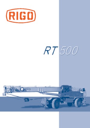 Grúas  RT RIGO RT 500