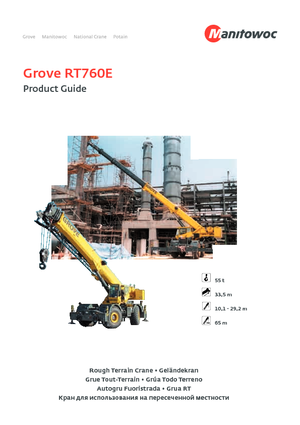 Grúas  RT Grove RT 760 E