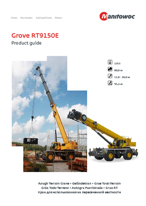 Grúas  RT Grove RT9150E