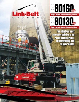 Grúas  RT Link-Belt RTC-80160 Series II