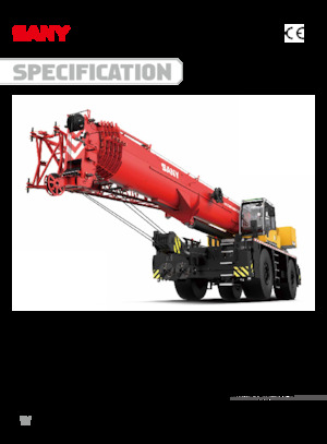Grúas  RT Sany SRC1200T