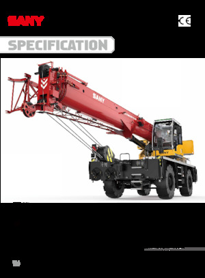 Grúas  RT Sany SRC300T
