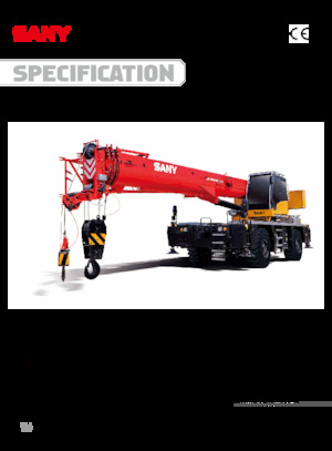 Grúas  RT Sany SRC400T
