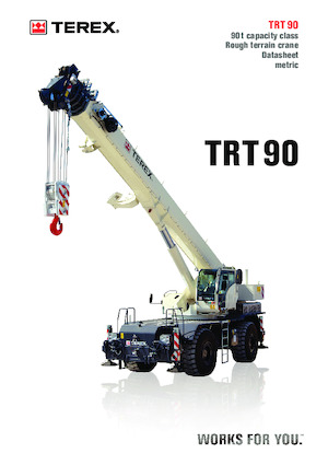 Grúas  RT TEREX CRANES TRT 90