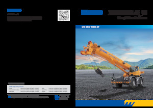 Grúas  RT XCMG XCR60L5U