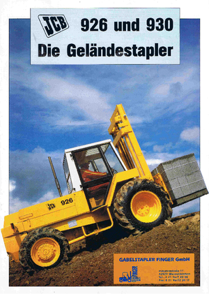 Carretillas elevadoras todo terreno JCB 926-2