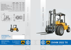 Carretillas elevadoras todo terreno Desta DVHM 3522 TX