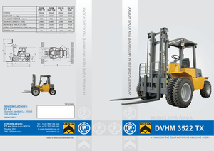 Carretillas elevadoras todo terreno Desta DVHM 3522 TX