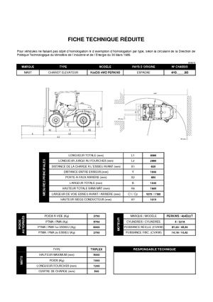 Carretillas elevadoras todo terreno Mast Explorer H 20 DL