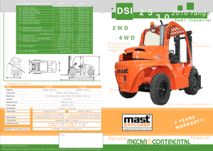 Carretillas elevadoras todo terreno Mast Explorer H 30 DA
