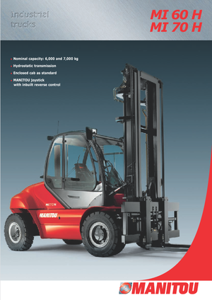 Carretillas elevadoras diesel Manitou MI 60 H