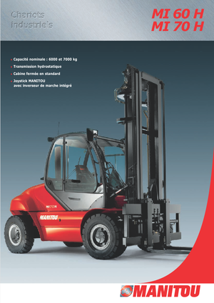 Carretillas elevadoras diesel Manitou MI 60 H