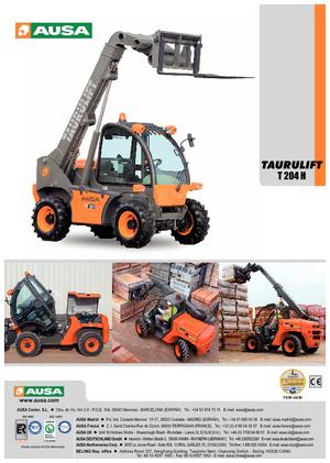 Carretillas elevadoras todo terreno Ausa T 204 H X4
