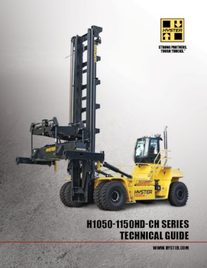 Carretillas elevadoras todo terreno Hyster H1050HD