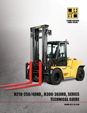 Carretillas elevadoras todo terreno Hyster H330HD2