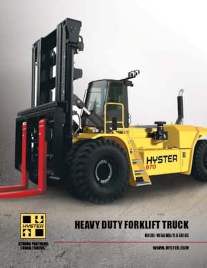 Carretillas elevadoras todo terreno Hyster H970HD