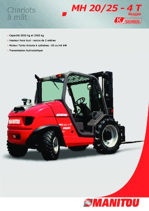 Carretillas elevadoras todo terreno Manitou MH 20-4 T Buggie