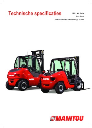Carretillas elevadoras todo terreno Manitou MSI 30 T