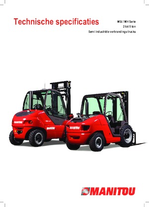 Carretillas elevadoras todo terreno Manitou MSI 30 T Buggie