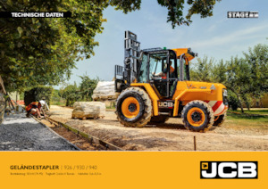 Carretillas elevadoras todo terreno JCB 930-4