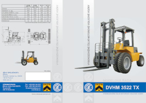 Carretillas elevadoras todo terreno Desta DV 35 T4
