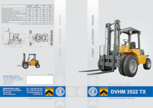 Carretillas elevadoras todo terreno Desta DV 35 T4