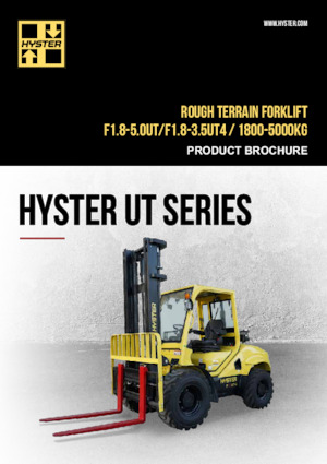 Carretillas elevadoras todo terreno Hyster F3.5UT