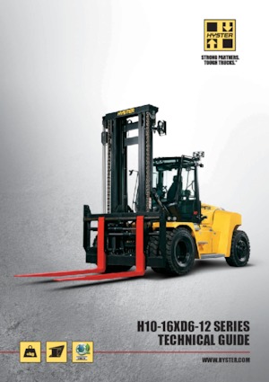 Carretillas elevadoras todo terreno Hyster H16XD6