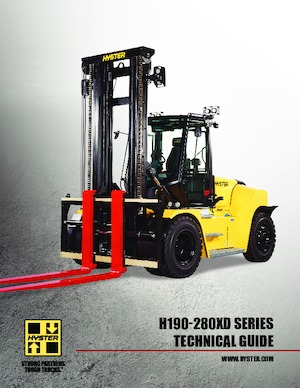 Carretillas elevadoras diesel Hyster H190XD