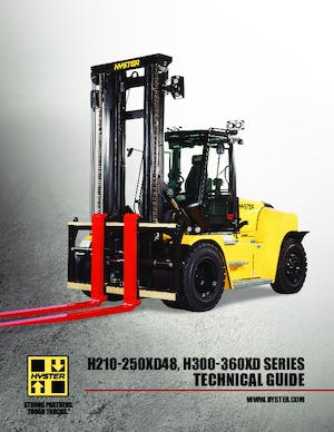 Carretillas elevadoras todo terreno Hyster H360XD