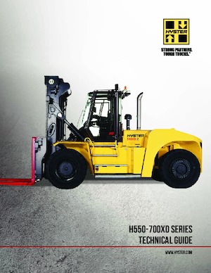 Carretillas elevadoras todo terreno Hyster H650XD36