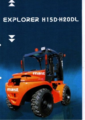 Carretillas elevadoras todo terreno Mast Explorer H 20 DL