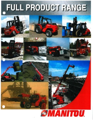 Carretillas elevadoras todo terreno Manitou MH 25-4T Buggie
