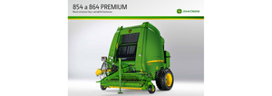 Rotoempacadoras John Deere 854 Premium