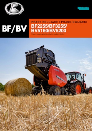 Rotoempacadoras Kubota BV5160 SC 14