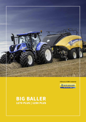 Empacadoras gigantes + de alta presión New Holland BigBaler 890 Plus Packer Cutter