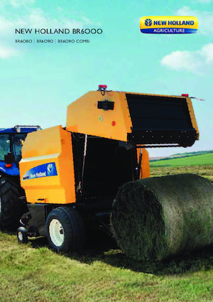 Rotoempacadoras New Holland BR6090 Crop Cutter