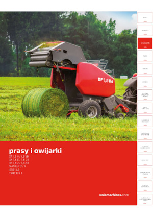 Rotoempacadoras Unia DF 1.7 Z 