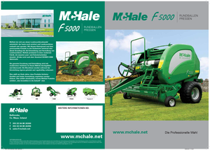 Rotoempacadoras McHale F 5500